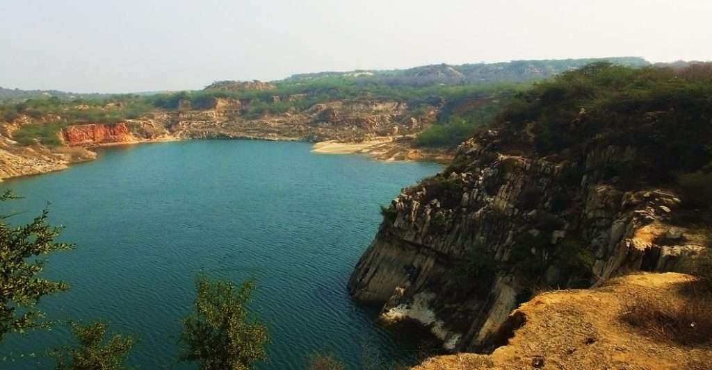 when was the famous badkhal lake of haryana developed